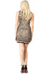 Baroque Knit Mini Dress
